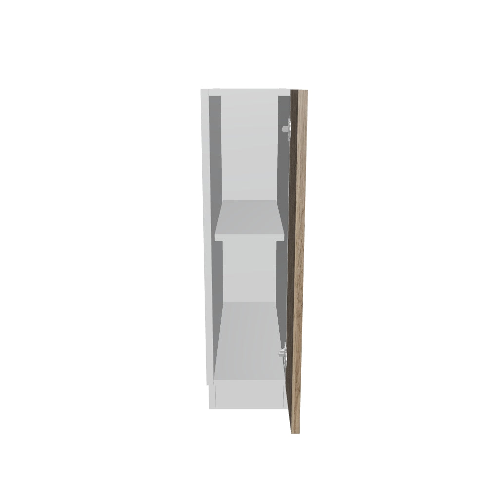 2" H X 24" D Full Height Single Door Base Cabinet