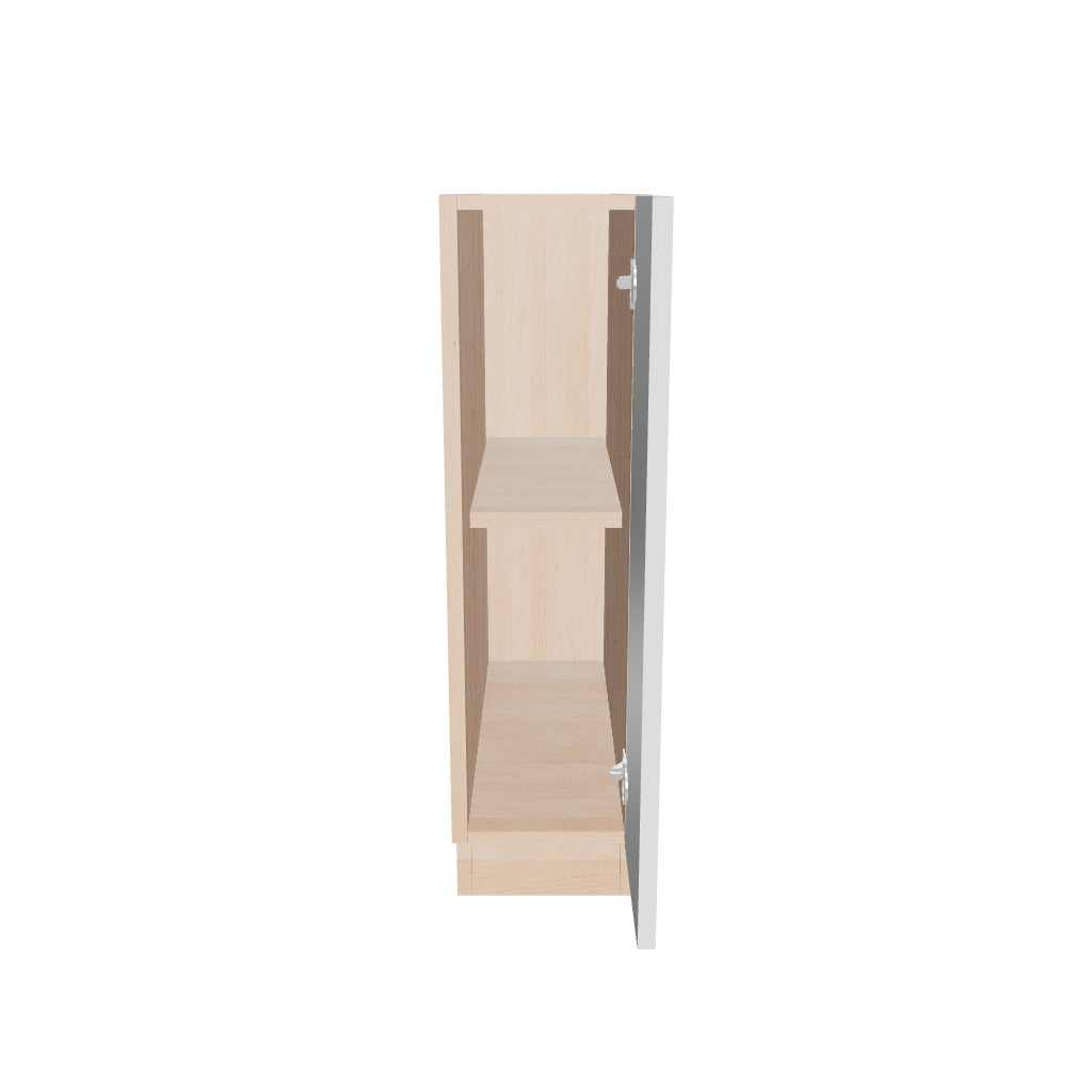 2" H X 24" D Full Height Single Door Base Cabinet