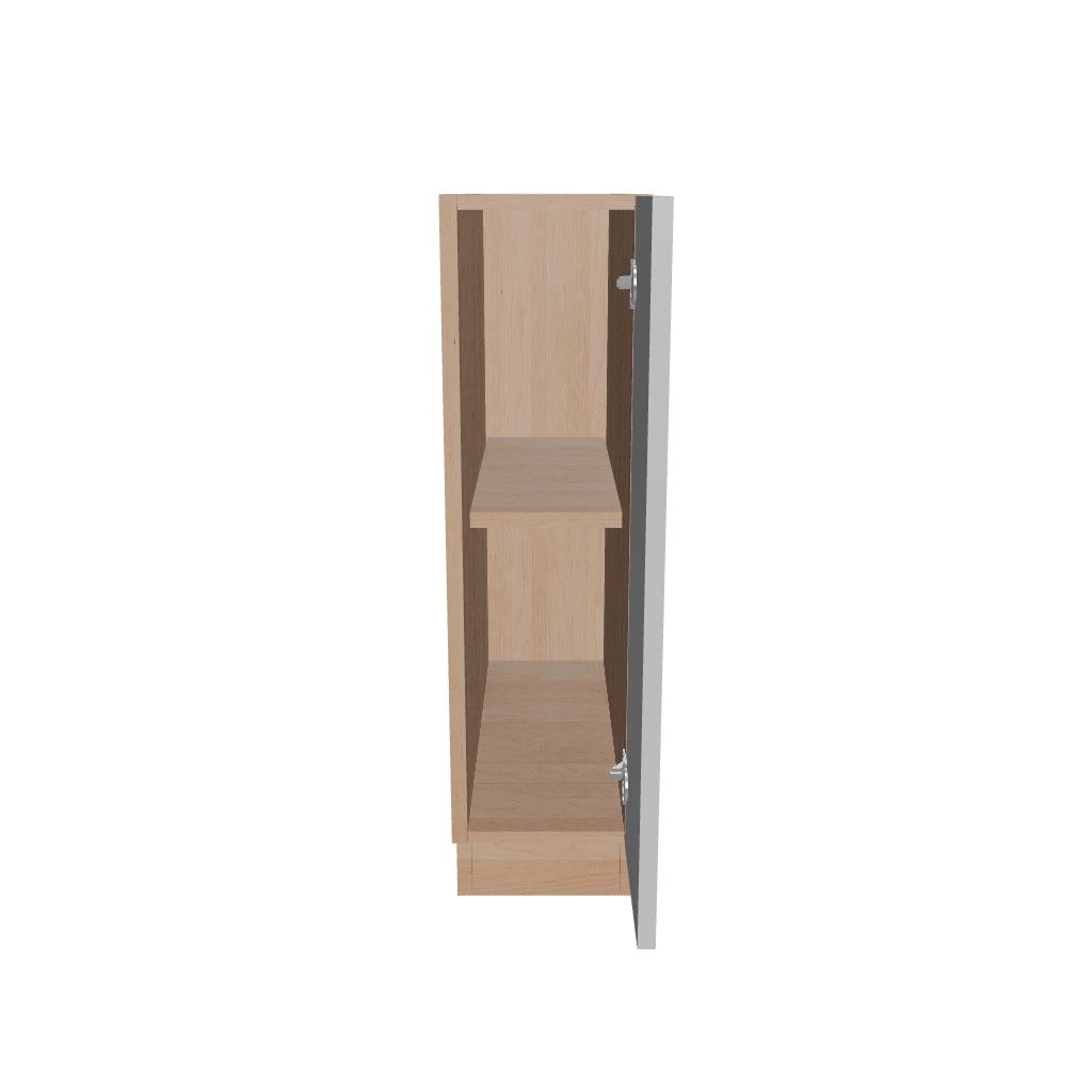 2" H X 24" D Full Height Single Door Base Cabinet