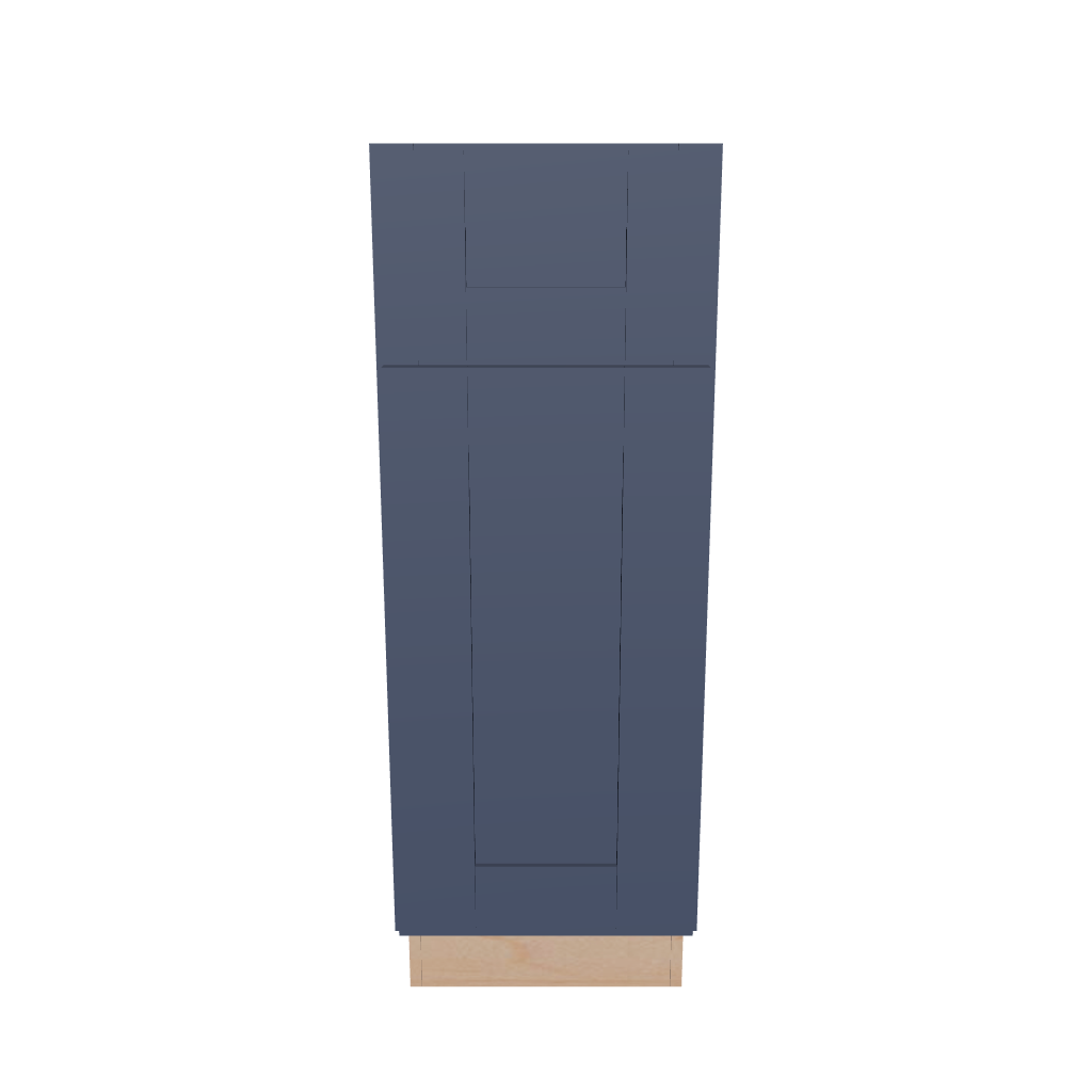 2" H X 24" D Single Door Base Cabinet