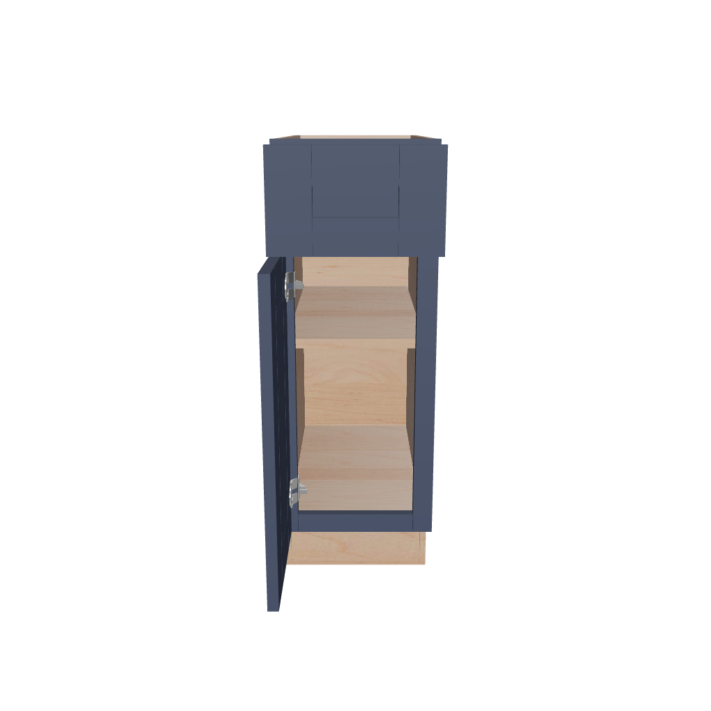 2" H X 24" D Single Door Base Cabinet