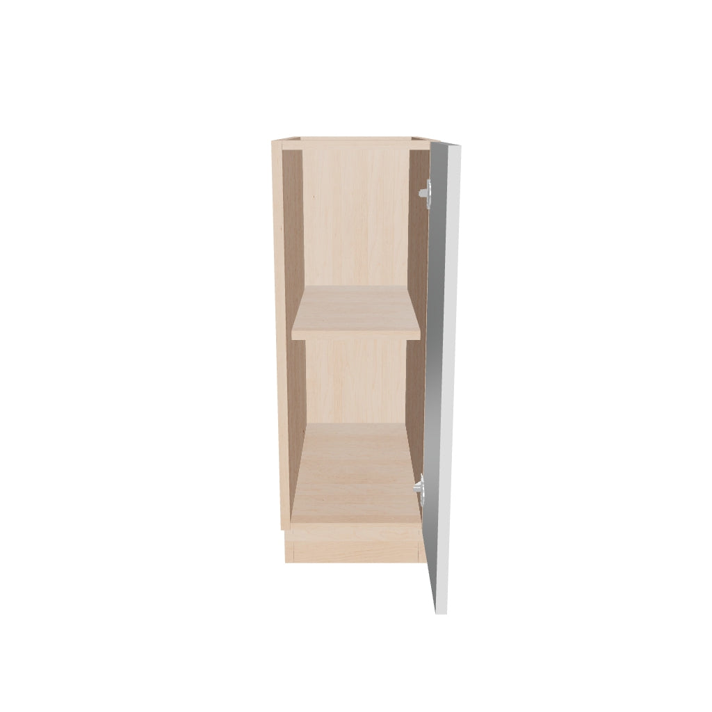 2" H X 24" D Full Height Single Door Base Cabinet