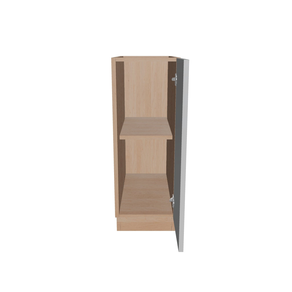 2" H X 24" D Full Height Single Door Base Cabinet