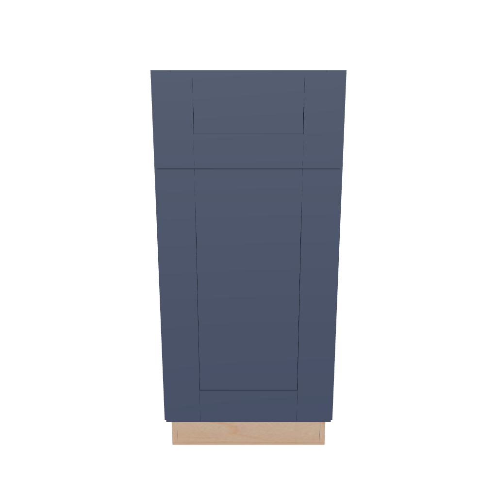 2" H X 24" D Single Door Base Cabinet