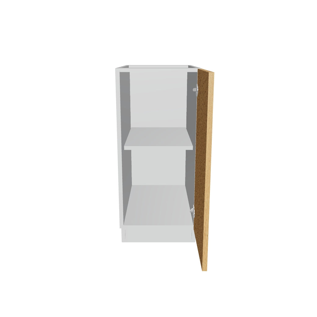 2" H X 24" D Full Height Single Door Base Cabinet