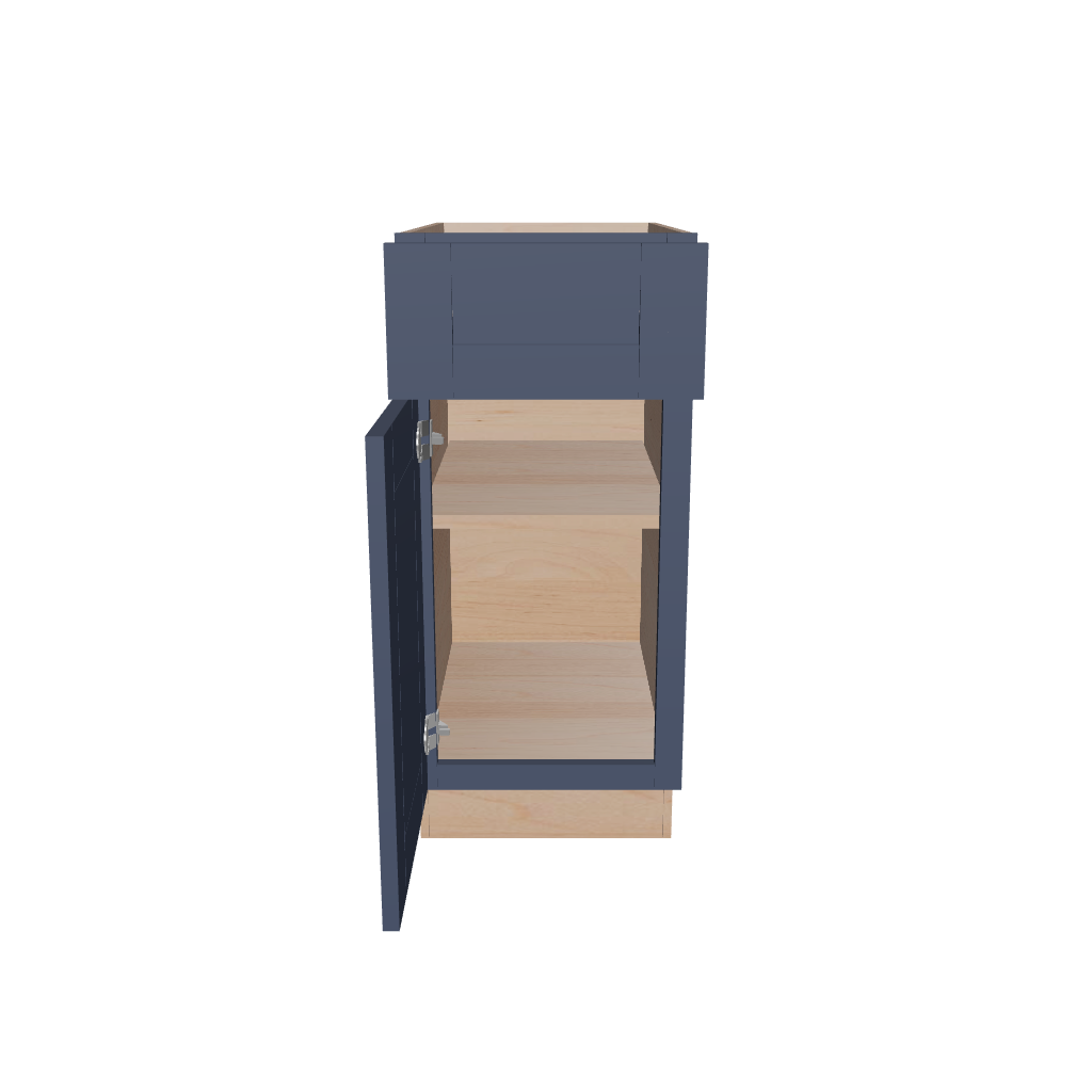 2" H X 24" D Single Door Base Cabinet