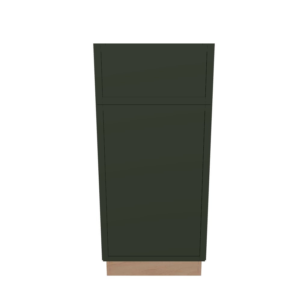 2" H X 24" D Single Door Base Cabinet