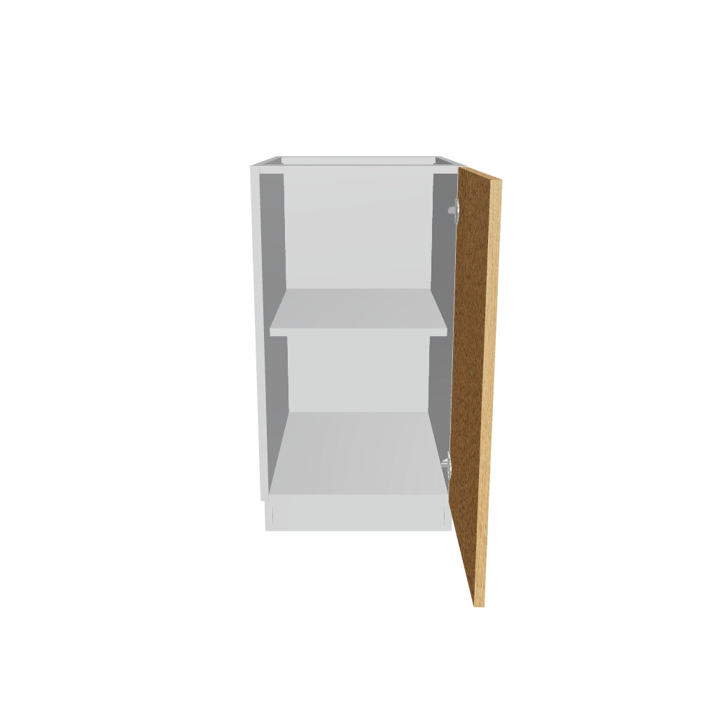 2" H X 24" D Full Height Single Door Base Cabinet