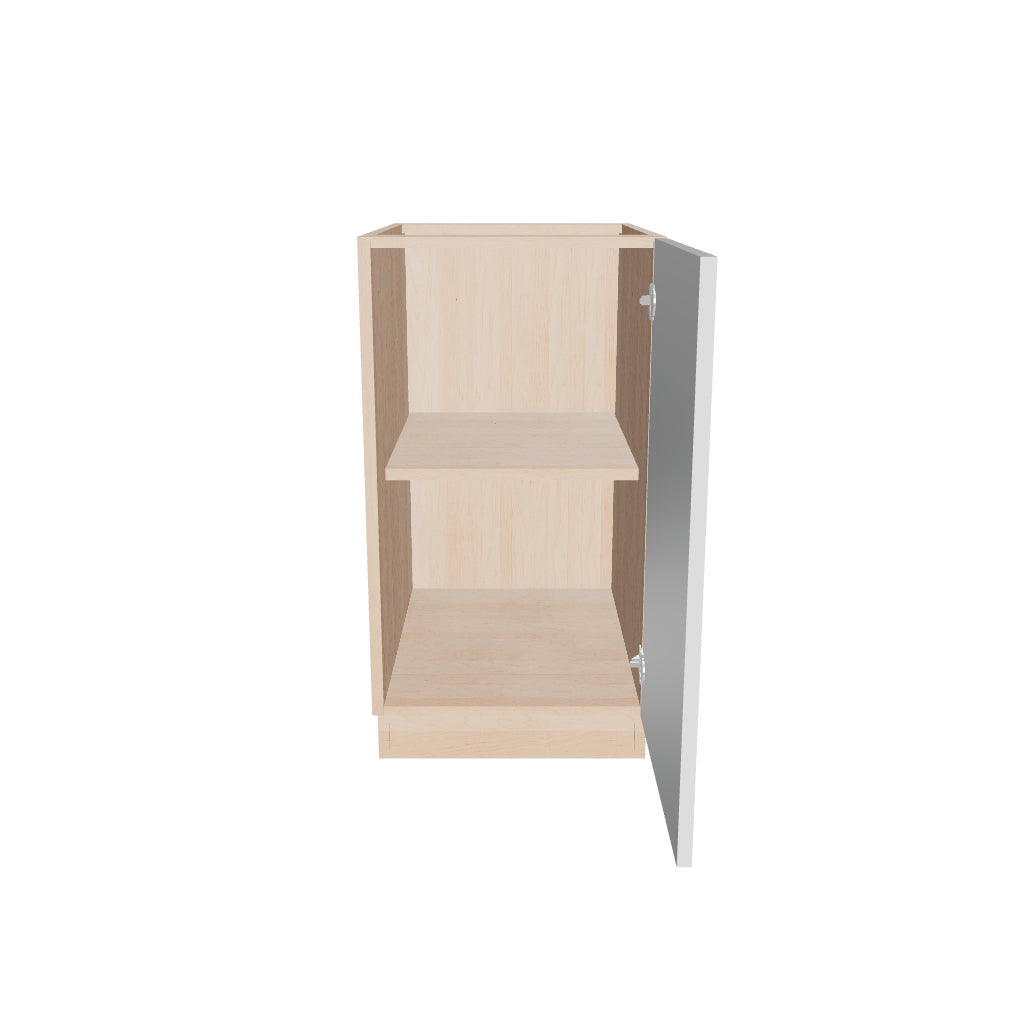 2" H X 24" D Full Height Single Door Base Cabinet