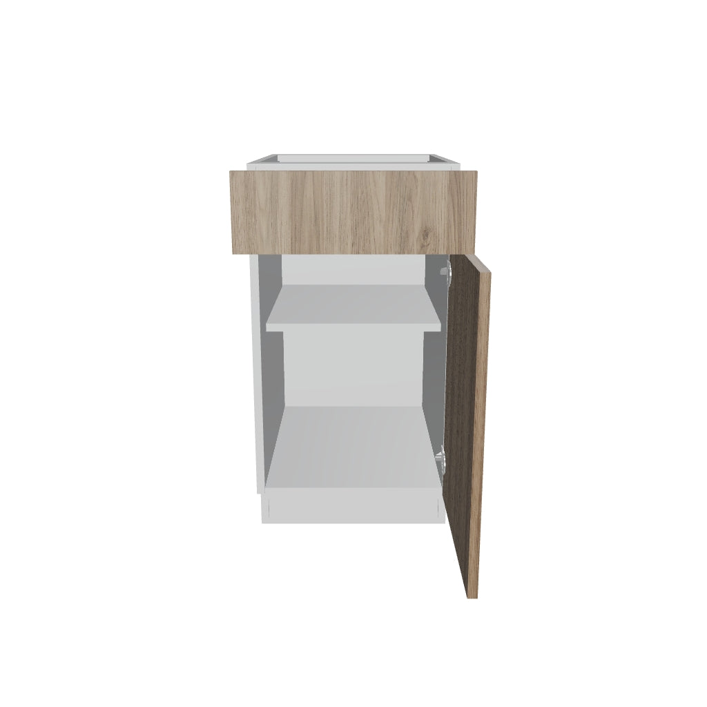2" H X 24" D Single Door Base Cabinet