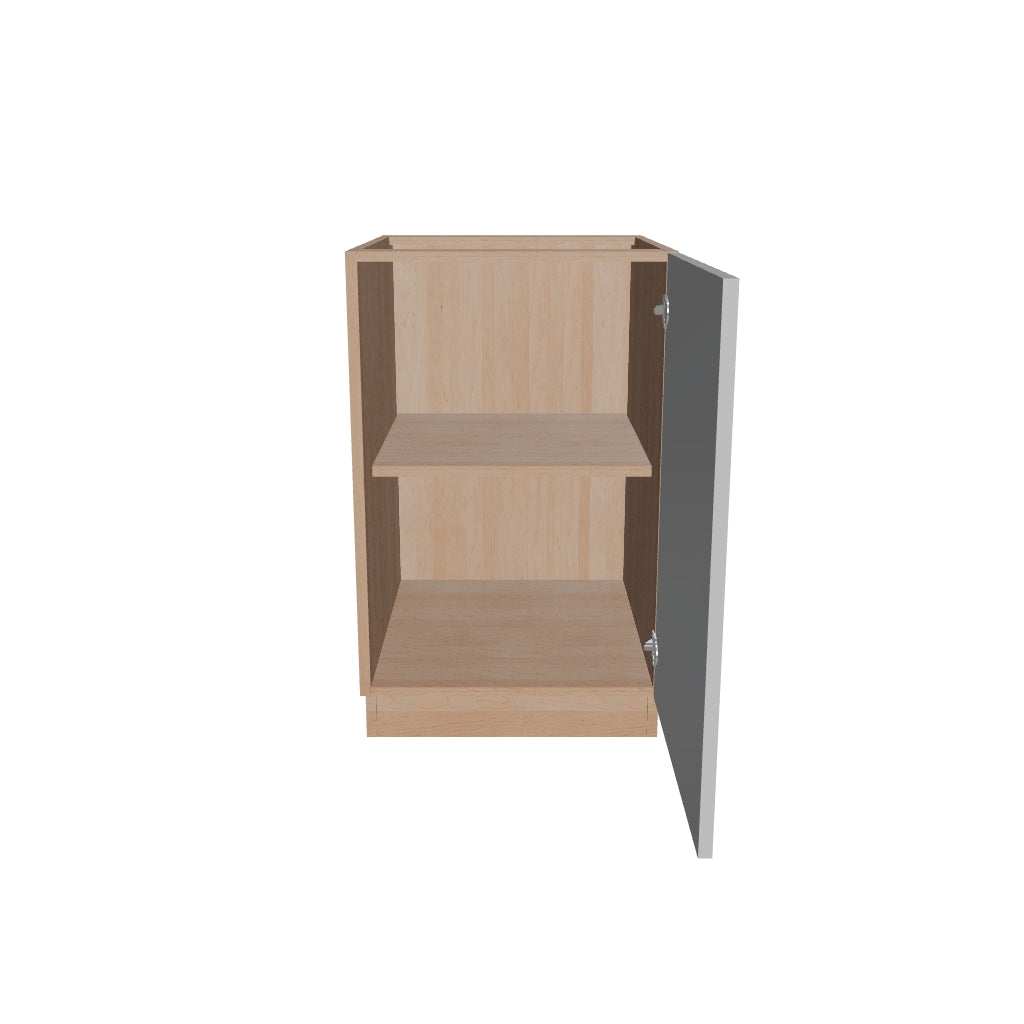2" H X 24" D Full Height Single Door Base Cabinet