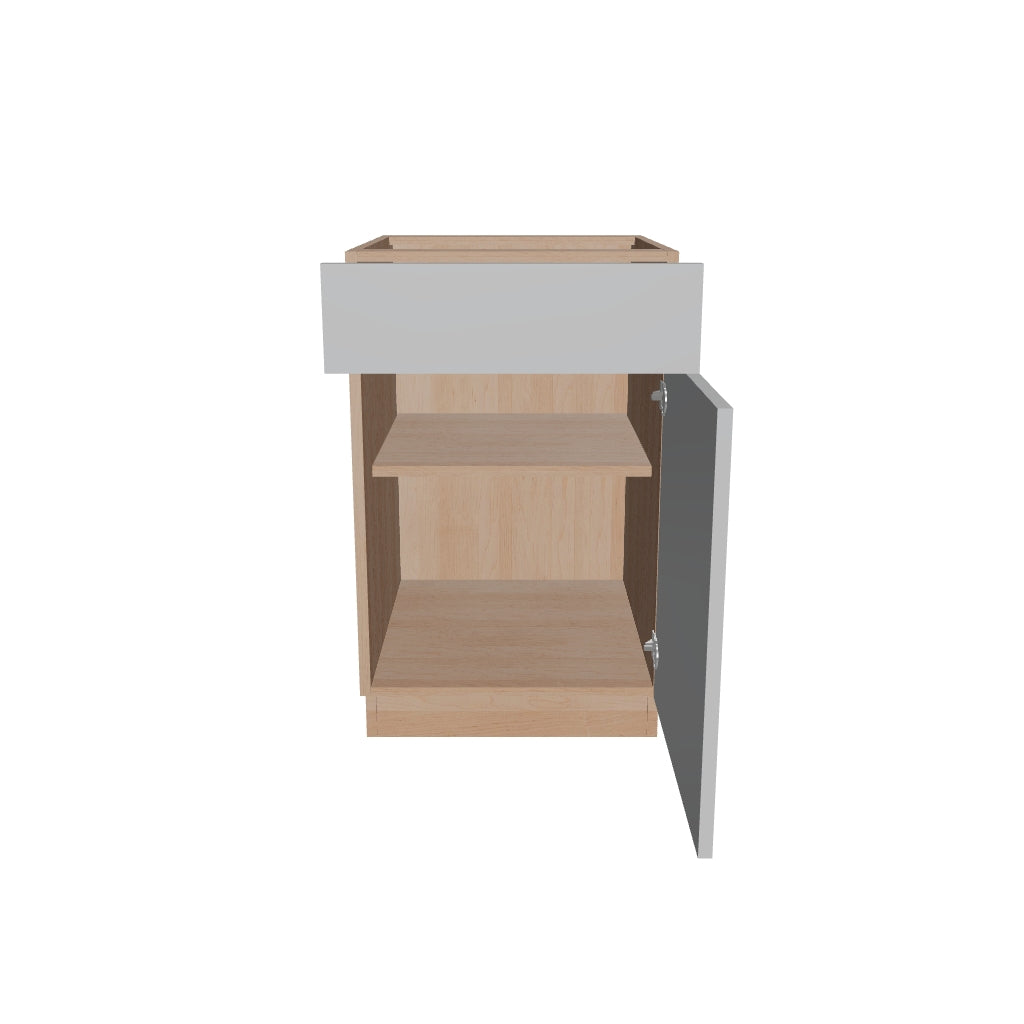 2" H X 24" D Single Door Base Cabinet