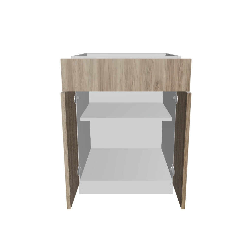 2" H X 24" D Double Door Base Cabinet