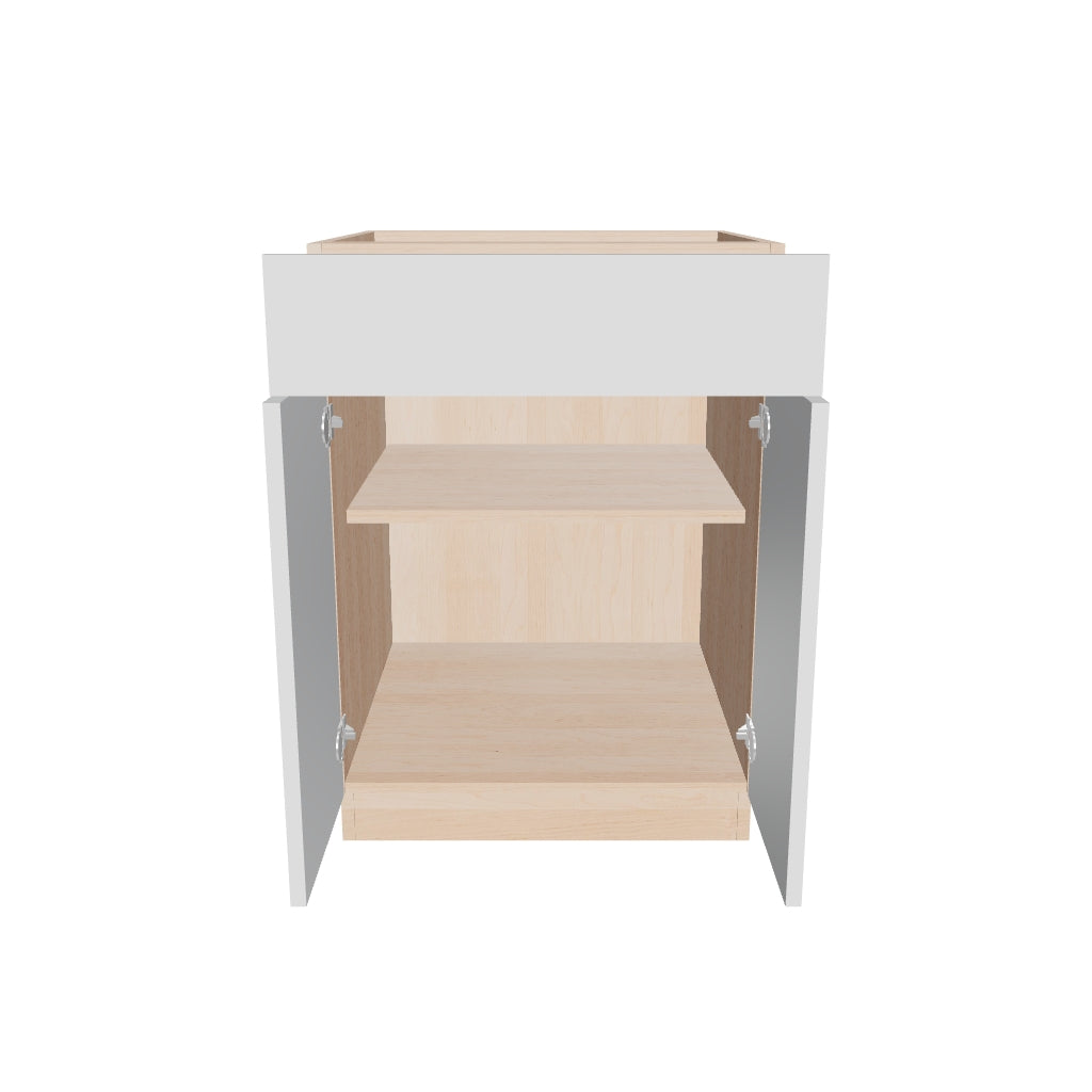 2" H X 24" D Double Door Base Cabinet