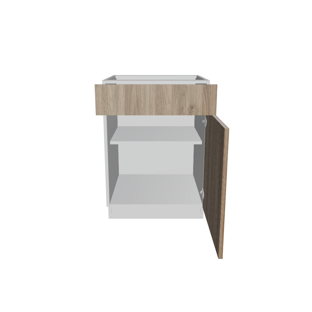2" H X 24" D Single Door Base Cabinet