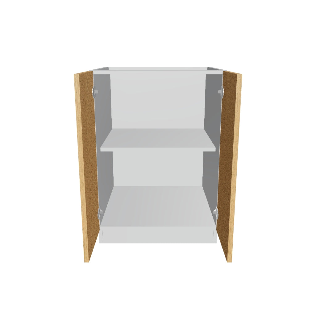 2" H X 24" D Full Height Double Door Base Cabinet