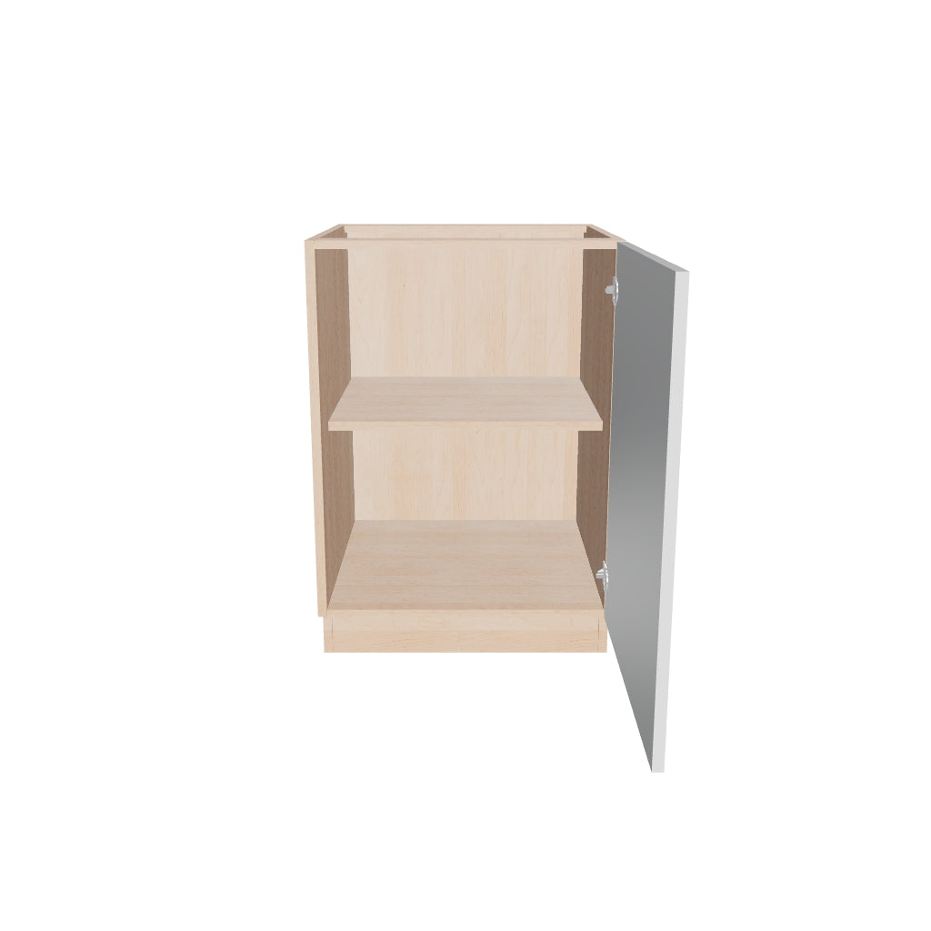 2" H X 24" D Full Height Single Door Base Cabinet