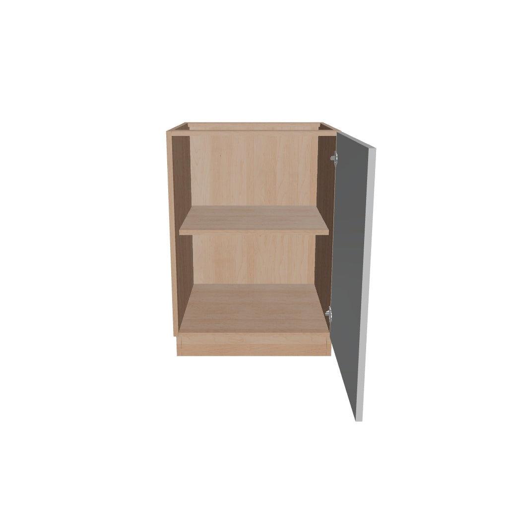 2" H X 24" D Full Height Single Door Base Cabinet