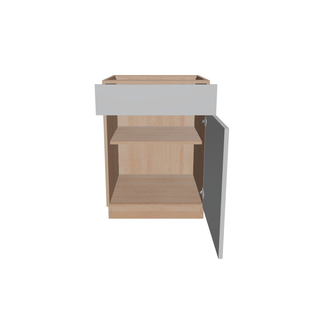 2" H X 24" D Single Door Base Cabinet