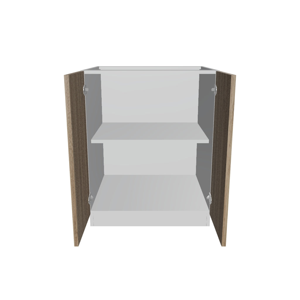 2" H X 24" D Full Height Double Door Base Cabinet