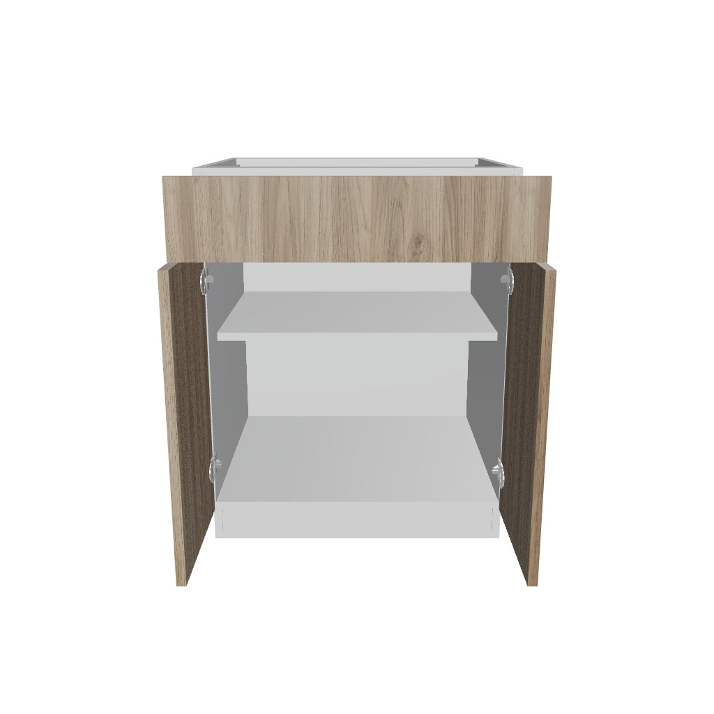 2" H X 24" D Double Door Base Cabinet
