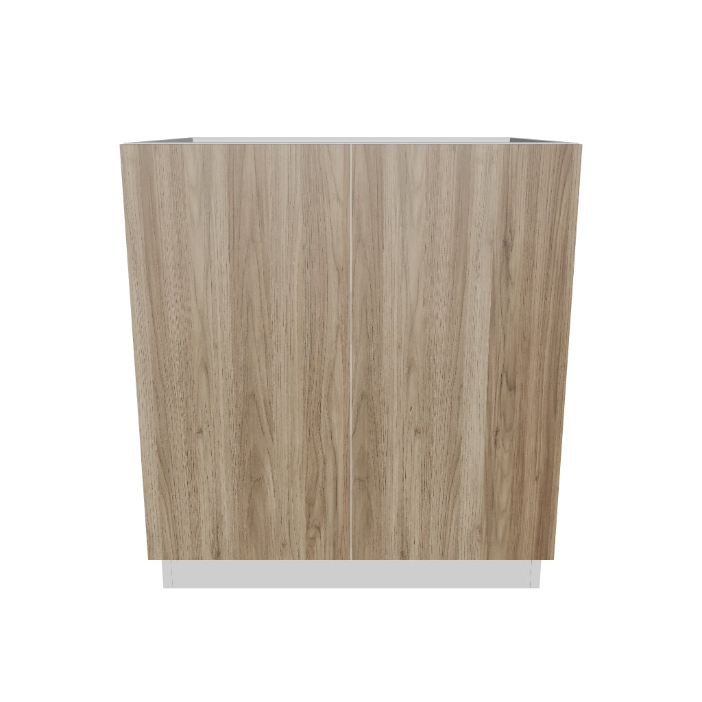 2" H X 24" D Full Height Double Door Base Cabinet