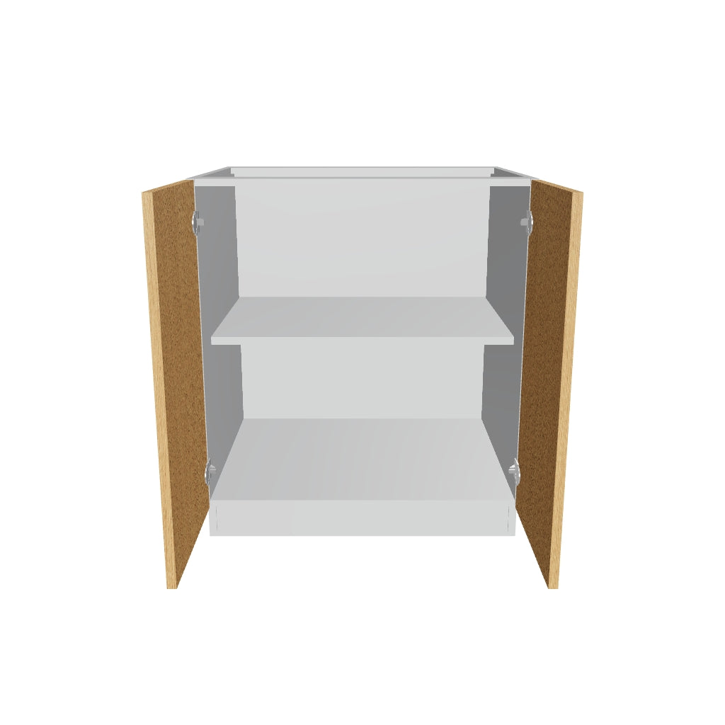 2" H X 24" D Full Height Double Door Base Cabinet