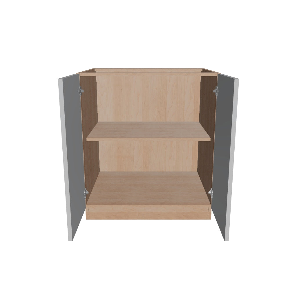 2" H X 24" D Full Height Double Door Base Cabinet