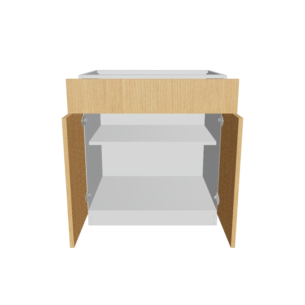2" H X 24" D Double Door Base Cabinet