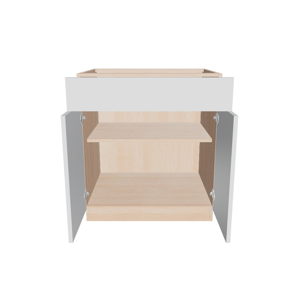 2" H X 24" D Double Door Base Cabinet