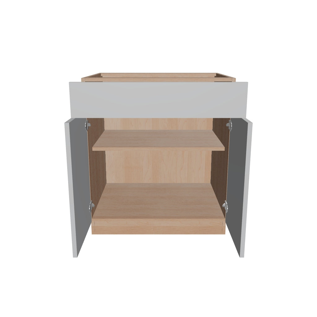 2" H X 24" D Double Door Base Cabinet