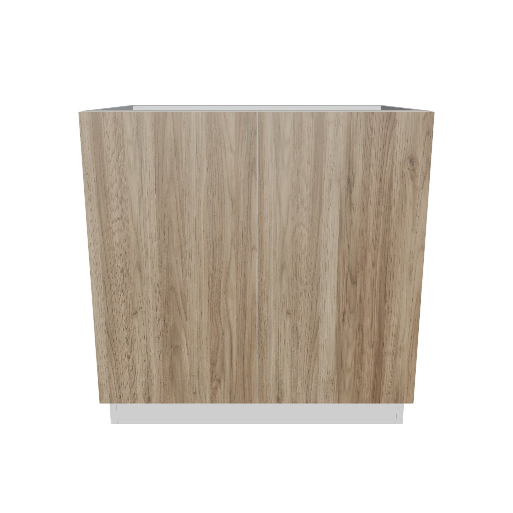 2" H X 24" D Full Height Double Door Base Cabinet