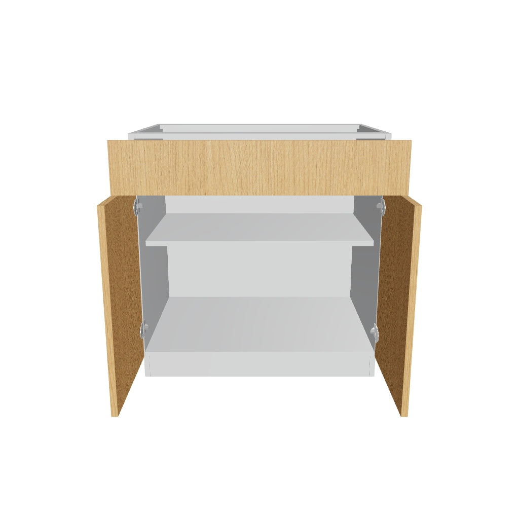 2" H X 24" D Double Door Base Cabinet