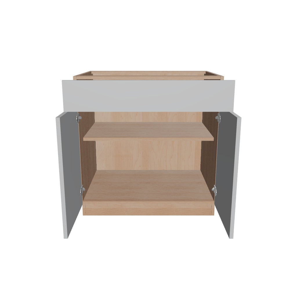2" H X 24" D Double Door Base Cabinet