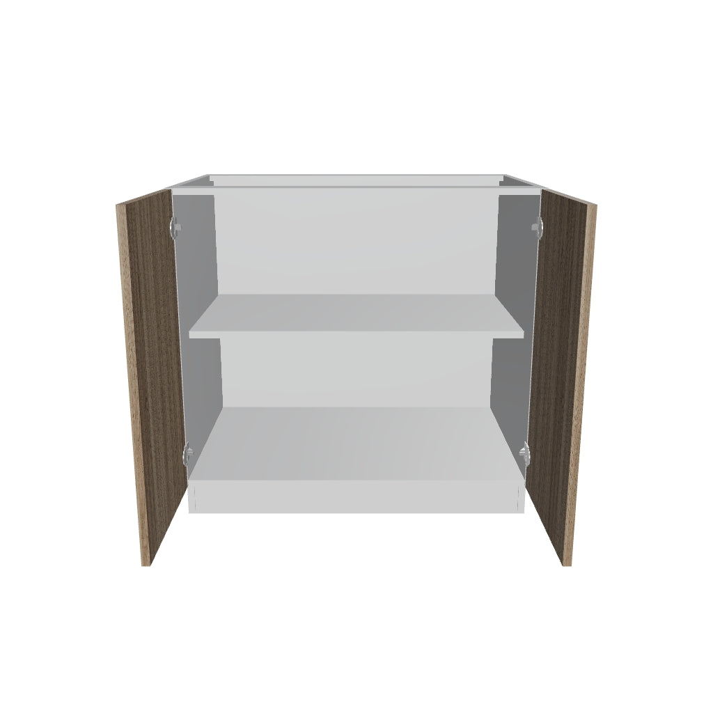 2" H X 24" D Full Height Double Door Base Cabinet