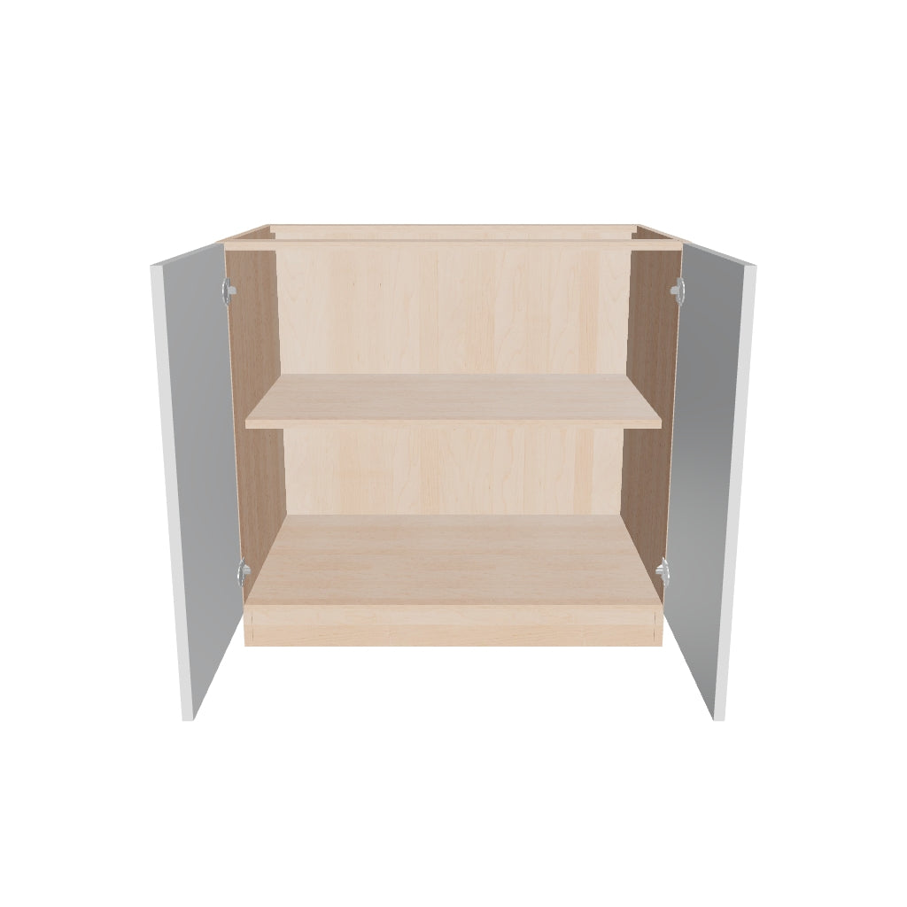 2" H X 24" D Full Height Double Door Base Cabinet