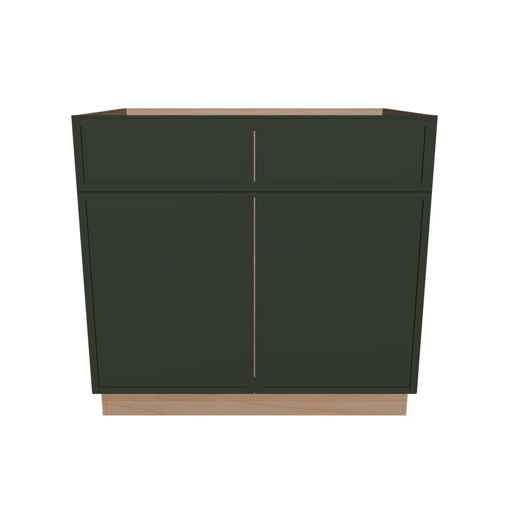 2" H X 24" D Double Door Base Cabinet