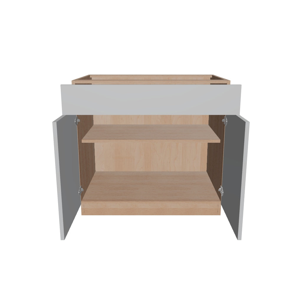 2" H X 24" D Double Door Base Cabinet