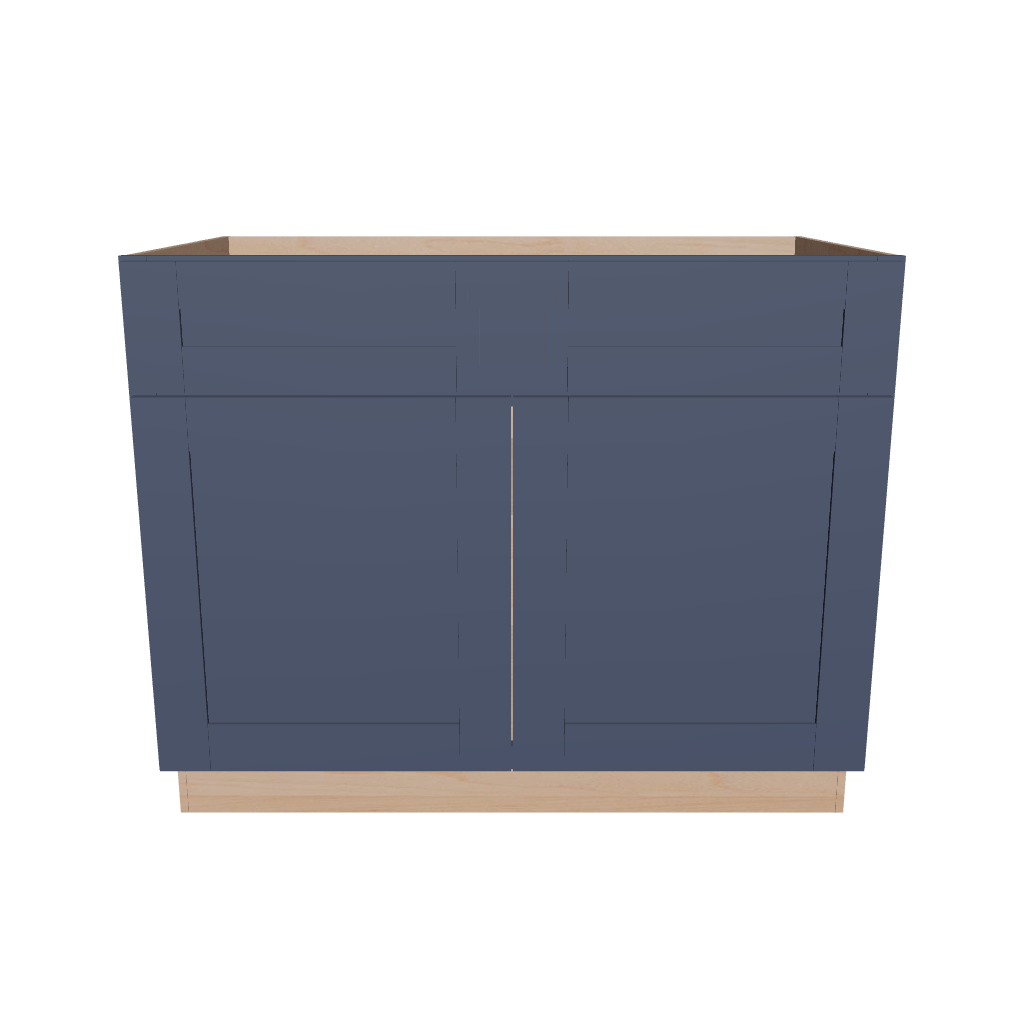 2" H X 24" D Double Door Base Cabinet