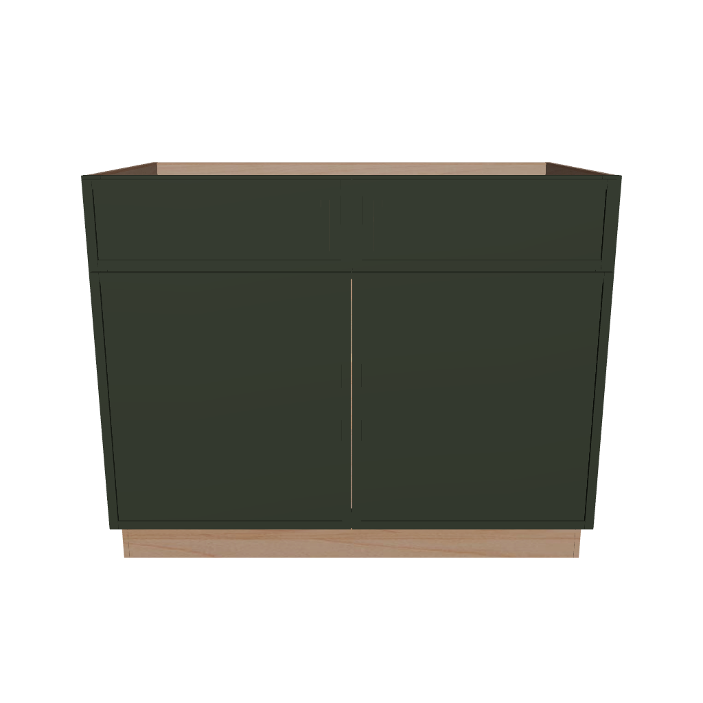 2" H X 24" D Double Door Base Cabinet