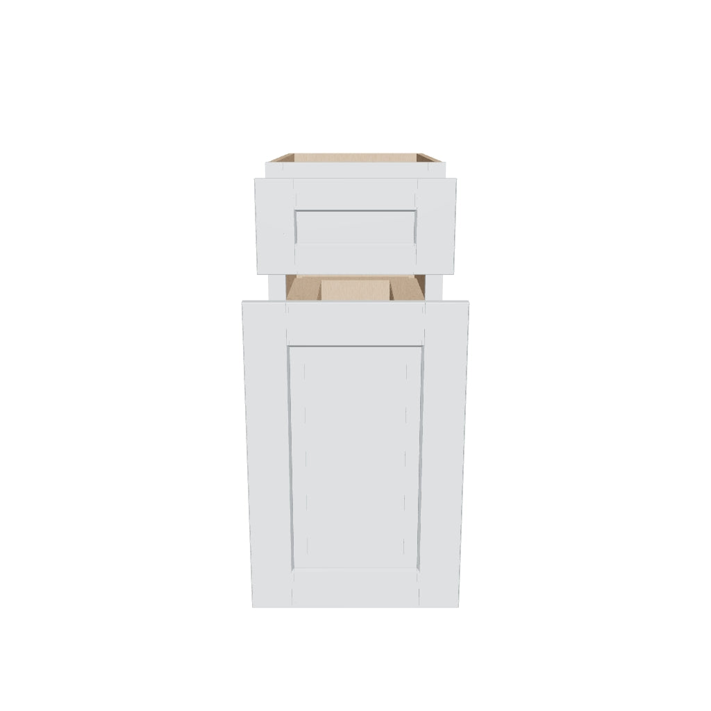 One (1) Bin Cut out   15" W