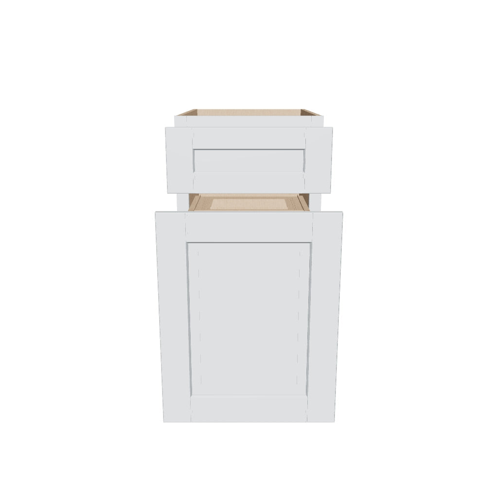 Two (2) Bin Cut outs   18" W