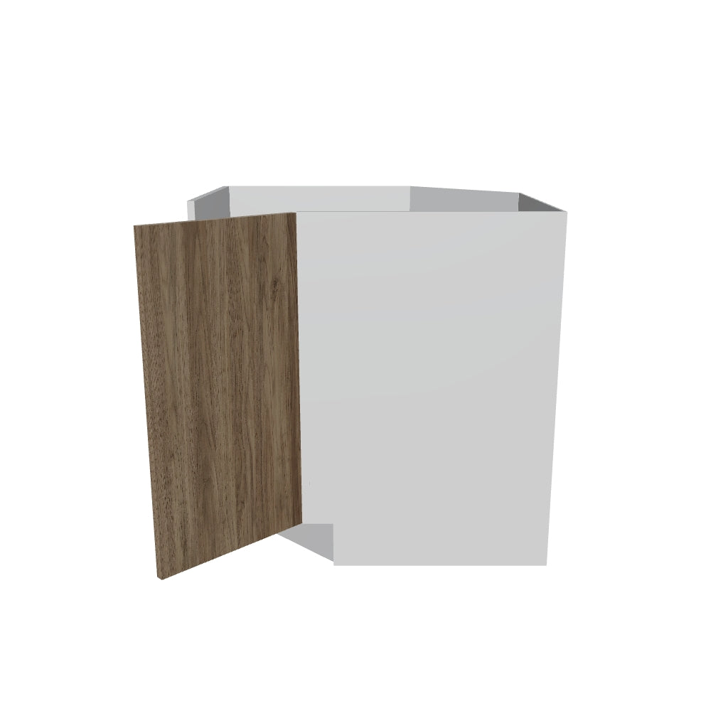 2" H X 24" D Diagonal Sink Base Cabinet