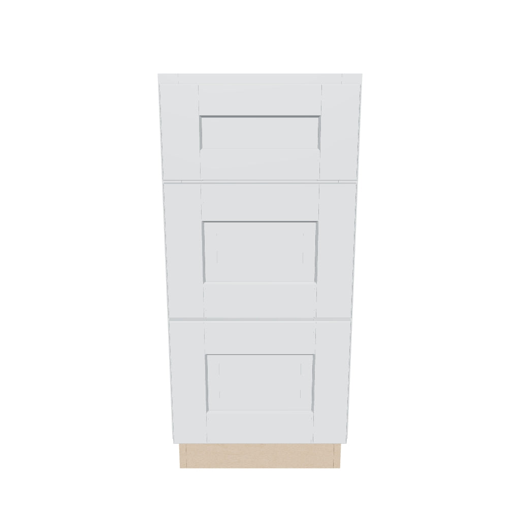 3 Drawers   15" W
