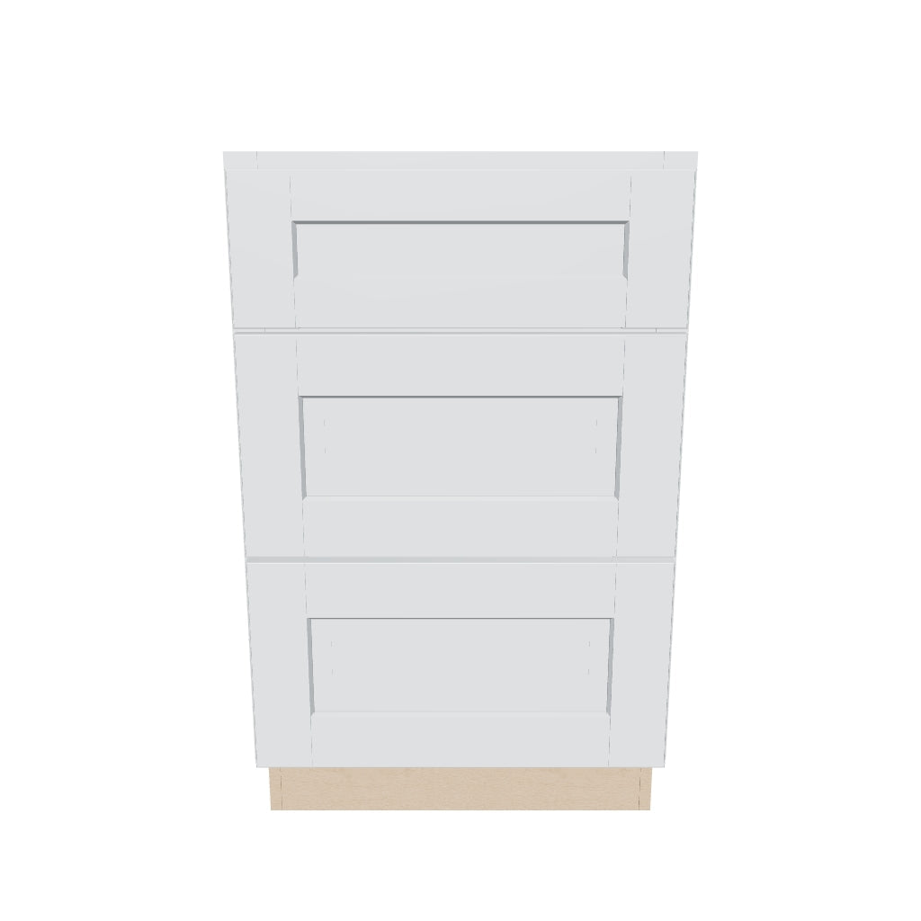 3 Drawers   21" W