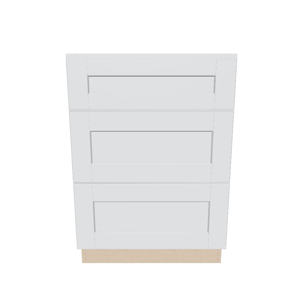 3 Drawers   24" W
