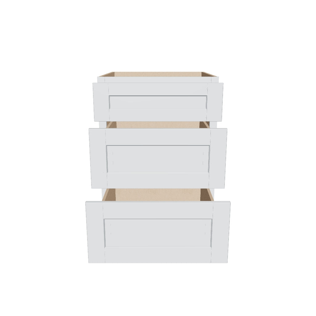 3 Drawers   24" W