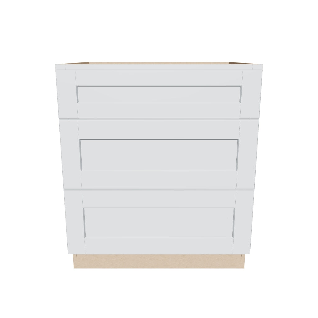 3 Drawers   30" W