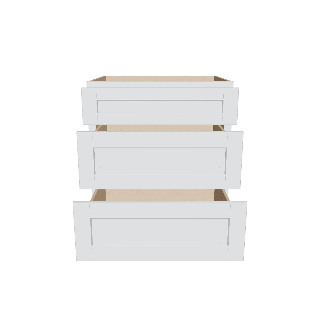 3 Drawers   30" W