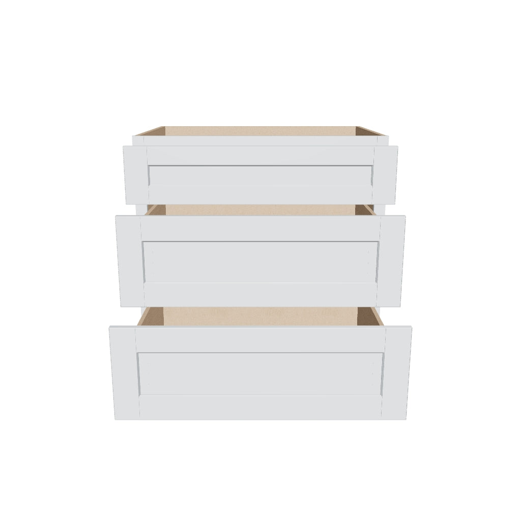 3 Drawers   33" W